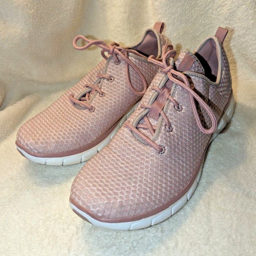SKECHERS Memory Foam DUAL-LITE Women’s Size 10 SN 58798R Rose/Pink - Picture 2 of 8